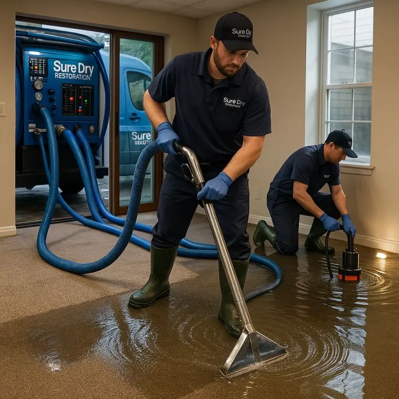 Water Extraction and Removal process in Baden, PA